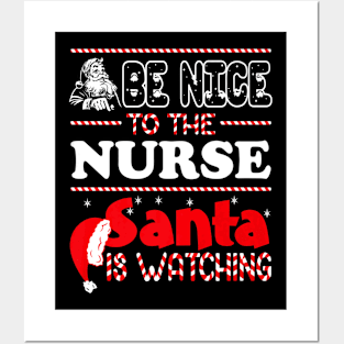 The Nurse Santa Nurses Day Posters and Art